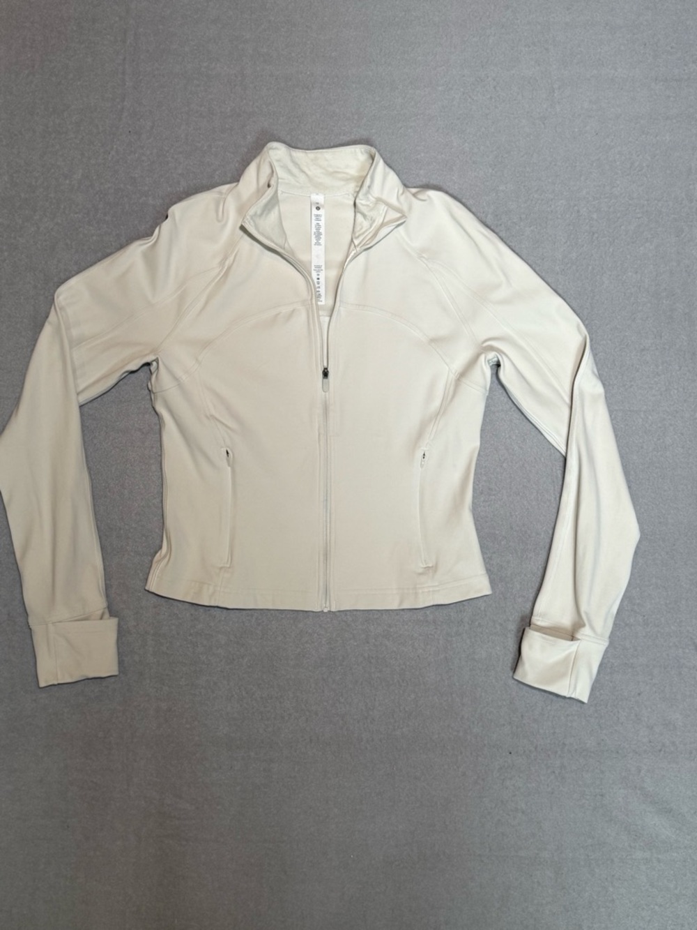 lululemon Define Relaxed-Fit Jacket, "Bone" color size 10 “Orange theory”